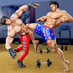 Gym Heros: Fighting Game Logo