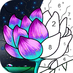 Paint by Number Coloring Mod Logo