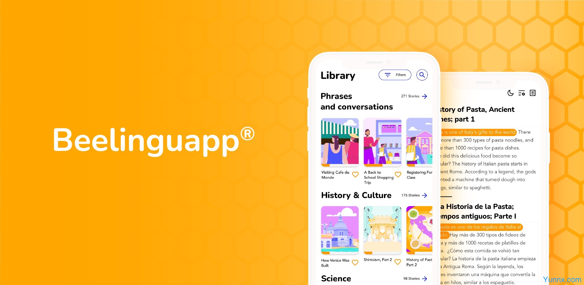 Beelinguapp Languages