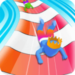 down Aquapark.io Mod