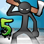 Anger of Stick 5 Zombie Mod Logo