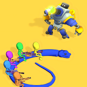 down Snake Army: Robot Apocalypse Mod