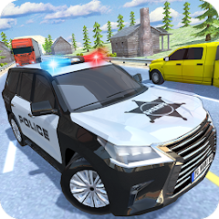 Police Car Traffic Mod Logo