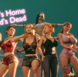 Heather's Home and Dad's Dead Logo