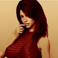 down Dancer And A Lustrous Stage