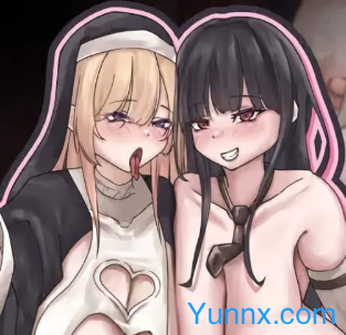 down Beware of the naughty big-breasted slutty ladies! ~A lewd and serious encounter with a bunny and a nun~