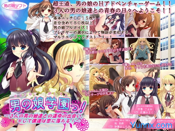 down Otokonoko Academy! ~My Fateful Encounter with Three Otokonoko, and the Love That Followed~