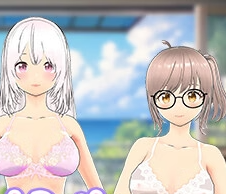 Lustful Butler And Charming Sisters Logo