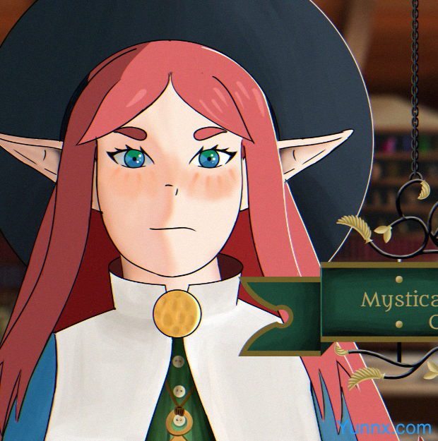 down Elara's Mystical Mountain Chalet