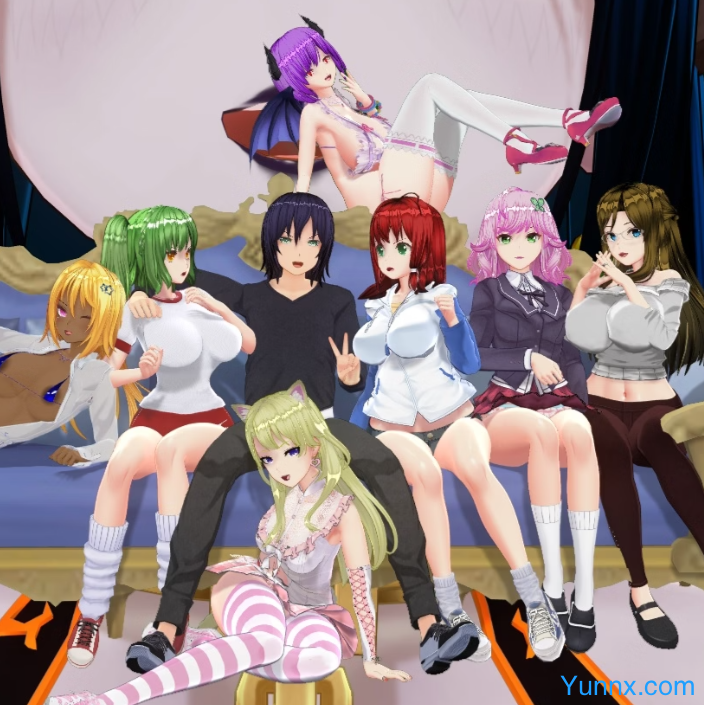 Lustful Harem in Heaven Logo