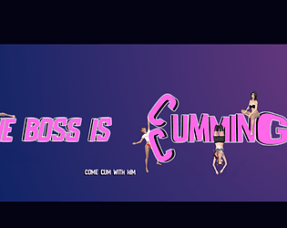The Boss is Cumming Logo