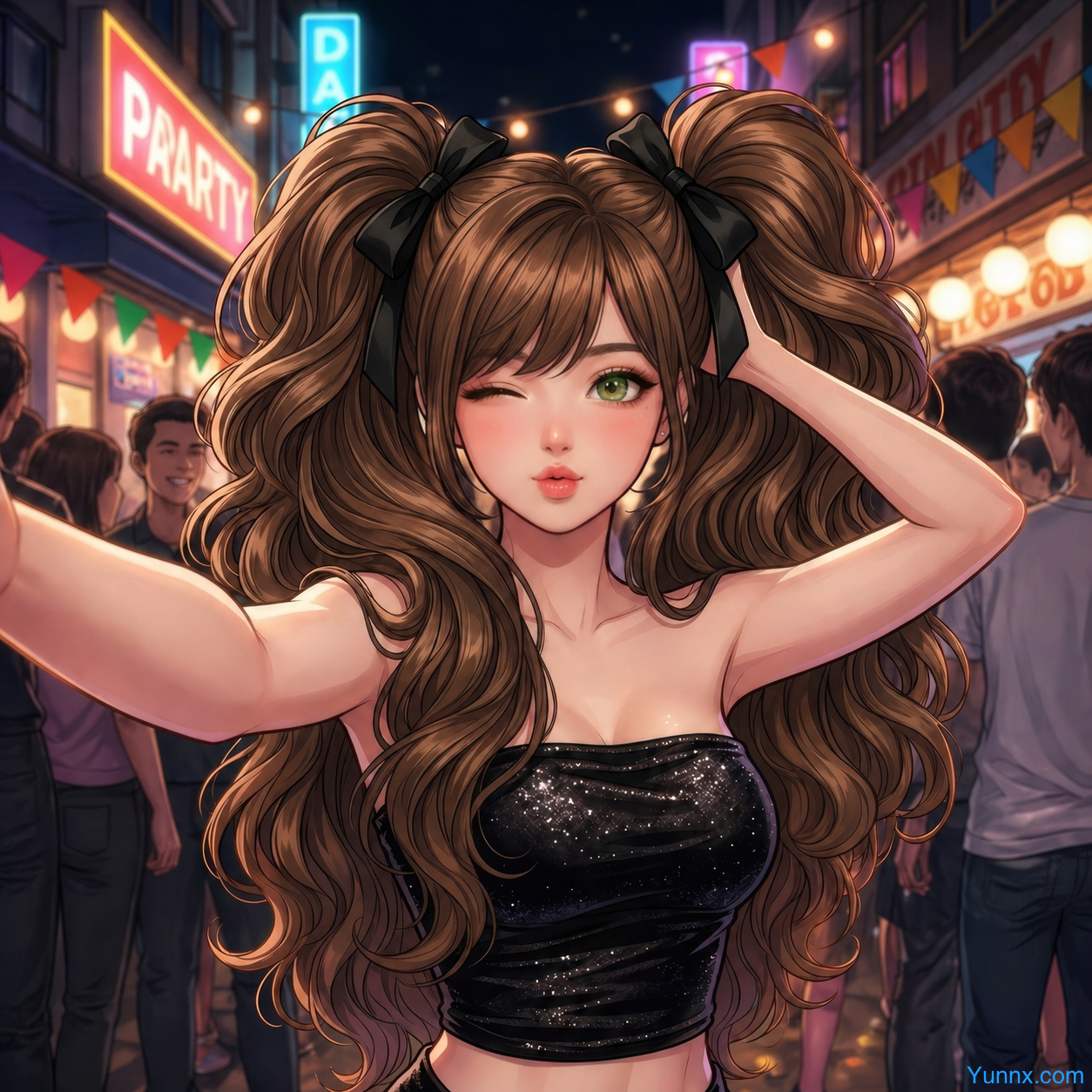 Long Hair NTR Gf