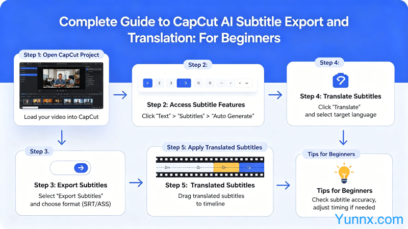 How to use CapCut subtitle export and translation function? A complete guide to AI subtitles that even beginners can learn