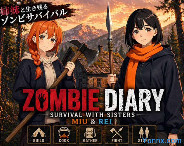 Zombie Diary: Survival with Sisters Miu & Rei Zombie Diary: Survival with Sisters Miu & Rei game download latest version