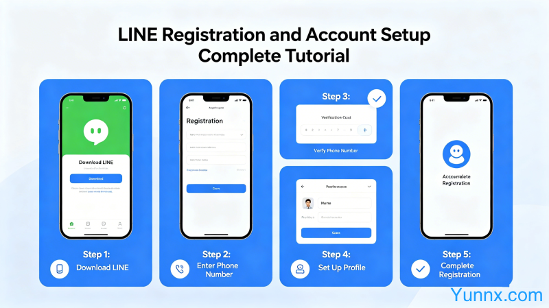 How to register for LINE? LINE registration and account setup complete tutorial