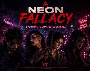 A Neon Fallacy Logo