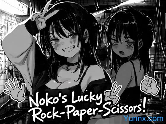 Noko's Lucky Rock-Paper-Scissors! Logo