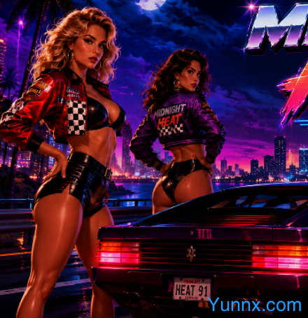 Midnight Heat: Retro Racing