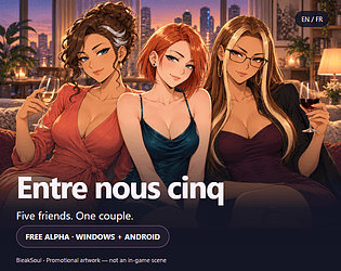 Entre nous cinq Logo